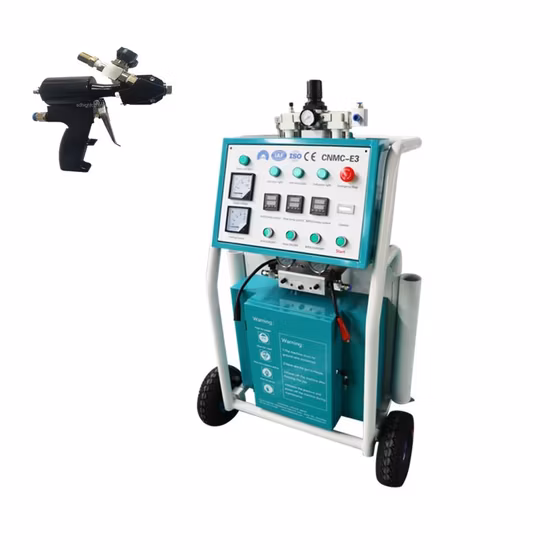 CE E3 Pneumatic Spraying PU Foam Injection Moulding Machine Sprayer Equipment