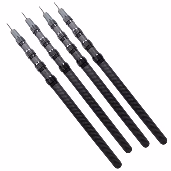 Extention Carbon Fiber Telescopic Boom Arm, Telescopic Pole with Clamps